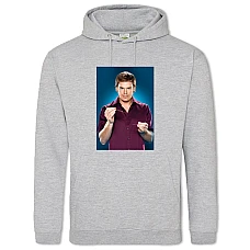 Hoodie with Print Dexter Hero - 2XL grey