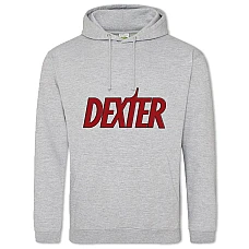 Hoodie with Print Dexter Main Logo - 2XL grey