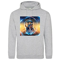 Hoodie with Print Doctor Who Main Theme - 2XL grey