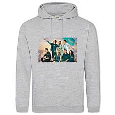 Hoodie with Print Scrubs Heroes Print - 2XL grey