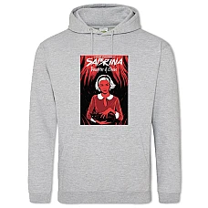 Hoodie with Print Chilling Adventures Of Sabrina Art - 2XL grey