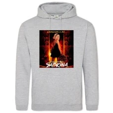 Hoodie with Print Chilling Adventures Of Sabrina Main Hero - 2XL grey