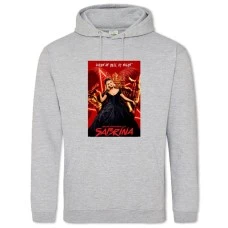 Hoodie with Print Chilling Adventures Of Sabrina Hero - 2XL grey