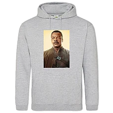 Hoodie with Print The Mandalorian Greef Carga - 2XL grey