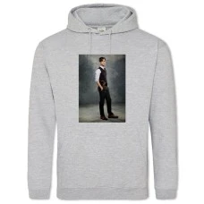 Hoodie with Print Criminal Minds Hero Spencer Reid - 2XL grey