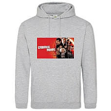Hoodie with Print Criminal Minds Theme Print - 2XL grey