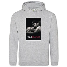 Hoodie with Print True Blood Heroes Print - 2XL grey
