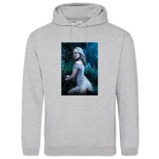 Hoodie with Print True Blood Print Hero - 2XL grey