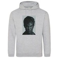 Hoodie with Print True Detective Edition - 2XL grey