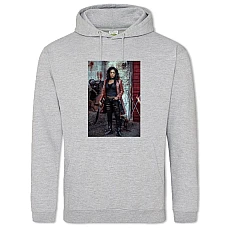 Hoodie with Print Z Nation Roberta Warren - 2XL grey