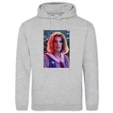 Hoodie with Print Stranger Things Robin Buckley - 2XL grey