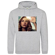 Hoodie with Print Under The Dome Angie Mcalister - 2XL grey