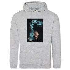 Hoodie with Print Supernatural Dean Winchester - 2XL grey