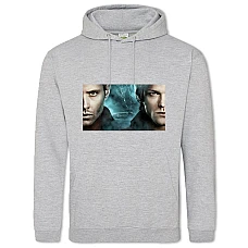 Hoodie with Print Supernatural Sam And Dean - 2XL grey