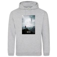 Hoodie with Print The 100 Theme - 2XL grey