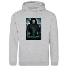 Hoodie with Print Arrow Main Hero - 2XL grey