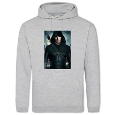 Hoodie with Print Arrow Hero Theme - 2XL grey