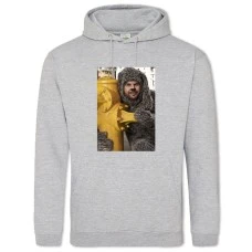 Hoodie with Print Wilfred Hero - 2XL grey