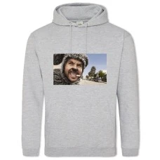 Hoodie with Print Wilfred Hero Print - 2XL grey