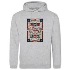 Худи с принтом Фарго Принт - 2XL серый