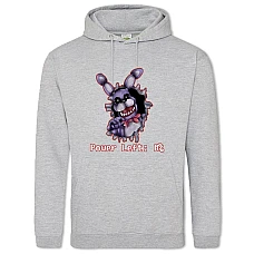 Hoodie with Print Five Nights At Freddy's Power Left - 2XL grey
