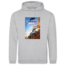Худи с принтом Форза Хорайзн Издание - 2XL серый