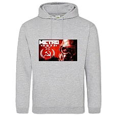 Худі з принтом Метро Принт - 2XL сірий