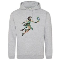 Hoodie with Print Yin Paladins - 2XL grey