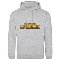 Hoodie with Print PUBG Main Logo - 2XL grey