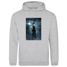 Hoodie with Print Resident Evil Hero - 2XL grey