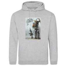 Hoodie with Print Ring Of Elysium Theme - 2XL grey