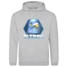 Худи с принтом Рокет Лига Рлтпс4 - 2XL серый