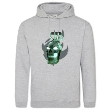 Hoodie with Print Sea Of ​​Thieves Skeleton - 2XL grey
