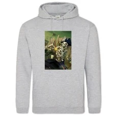 Hoodie with Print Sea Of ​​Thieves Sceleton Hero - 2XL grey