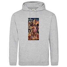 Hoodie with Print Sekiro Shadow Die Twice Theme - 2XL grey