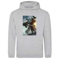 Hoodie with Print Titanfall Theme Hero - 2XL grey