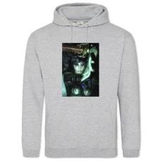 Hoodie with Print The Elder Scrolls Hero Girl - 2XL grey
