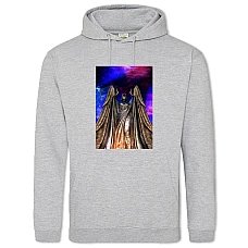 Hoodie with Print The Elder Scrolls Statue To Meridia - 2XL grey
