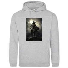 Hoodie with Print The Elder Scrolls Archer - 2XL grey