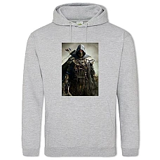 Hoodie with Print The Elder Scrolls Archer Hero - 2XL grey