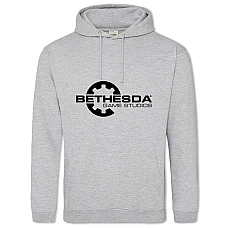 Hoodie with Print The Elder Scrolls Bethesda - 2XL grey