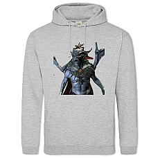 Hoodie with Print The Elder Scrolls Vampire Lord Hero Print - 2XL grey