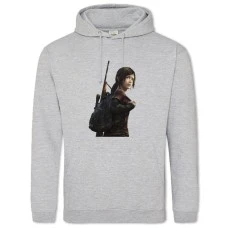 Hoodie with Print The Last Of Us Ellie - 2XL grey