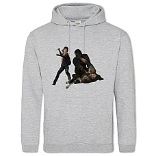 Hoodie with Print The Last Of Us Print - 2XL grey