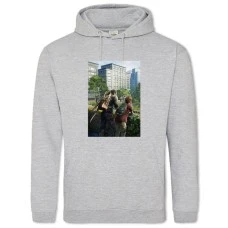 Hoodie with Print The Last Of Us Heroes Print - 2XL grey
