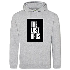 Hoodie with Print The Last Of Us Logo - 2XL grey