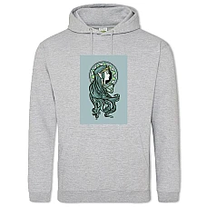 Hoodie with Print The Legend Of Zelda Art - 2XL grey