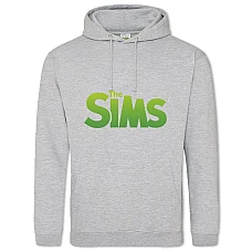 Hoodie with Print The Sims Green Logo - 2XL grey