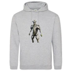 Hoodie with Print Warframe Print - 2XL grey