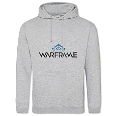 Hoodie with Print Warframe Logo - 2XL grey